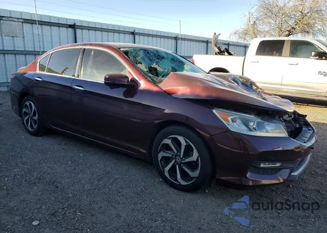 2016 Honda Accord Exl z USA, uszkodzony, nr VIN 1HGCR3F86GA018400